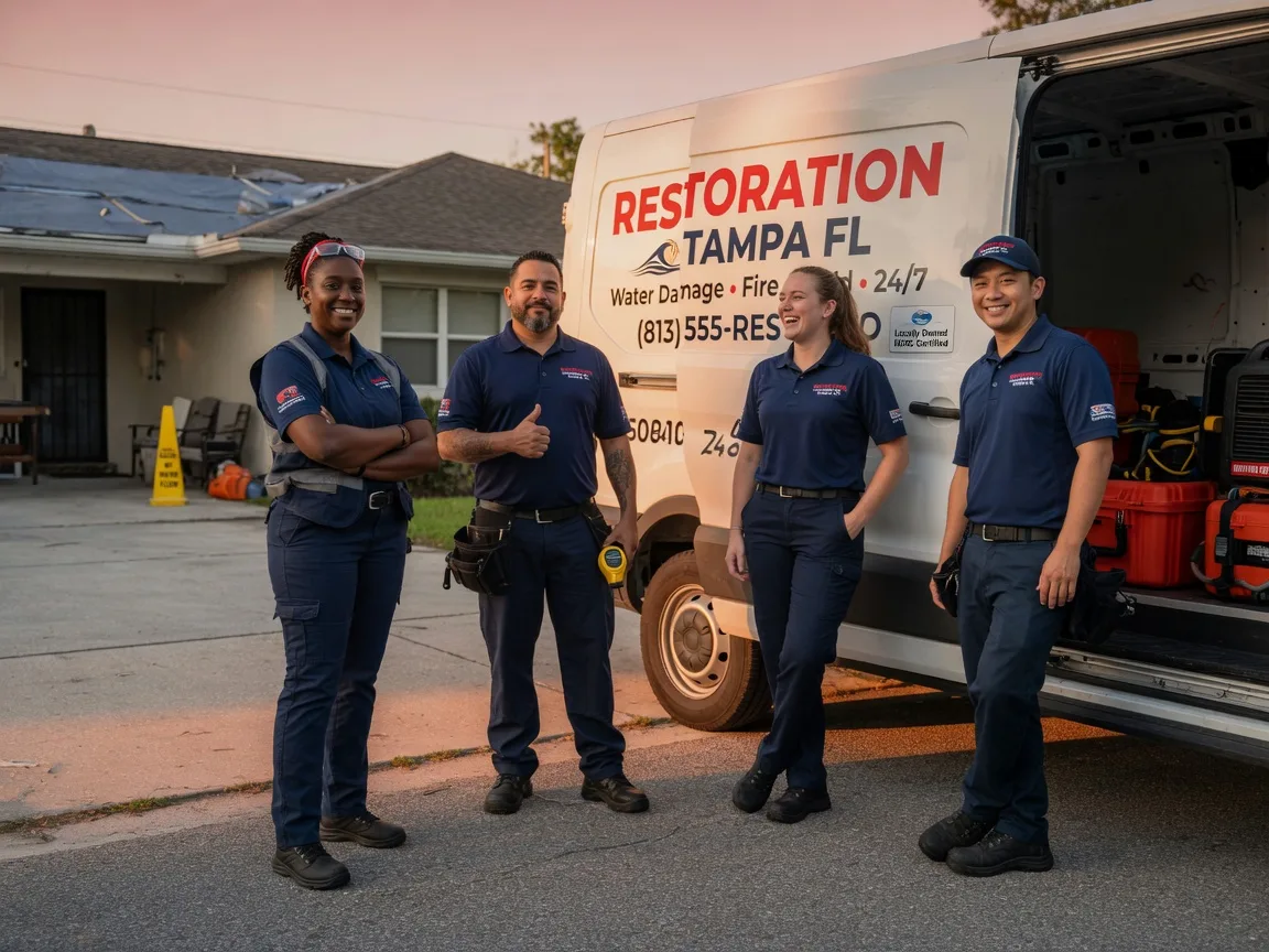 Water Damage Restoration company in La Loma, NM